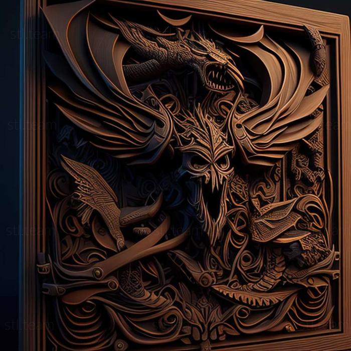 3D model Warcraft II Beyond the Dark Portal game (STL)